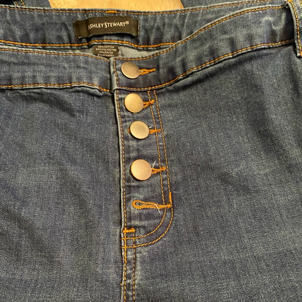 Button down jeans
